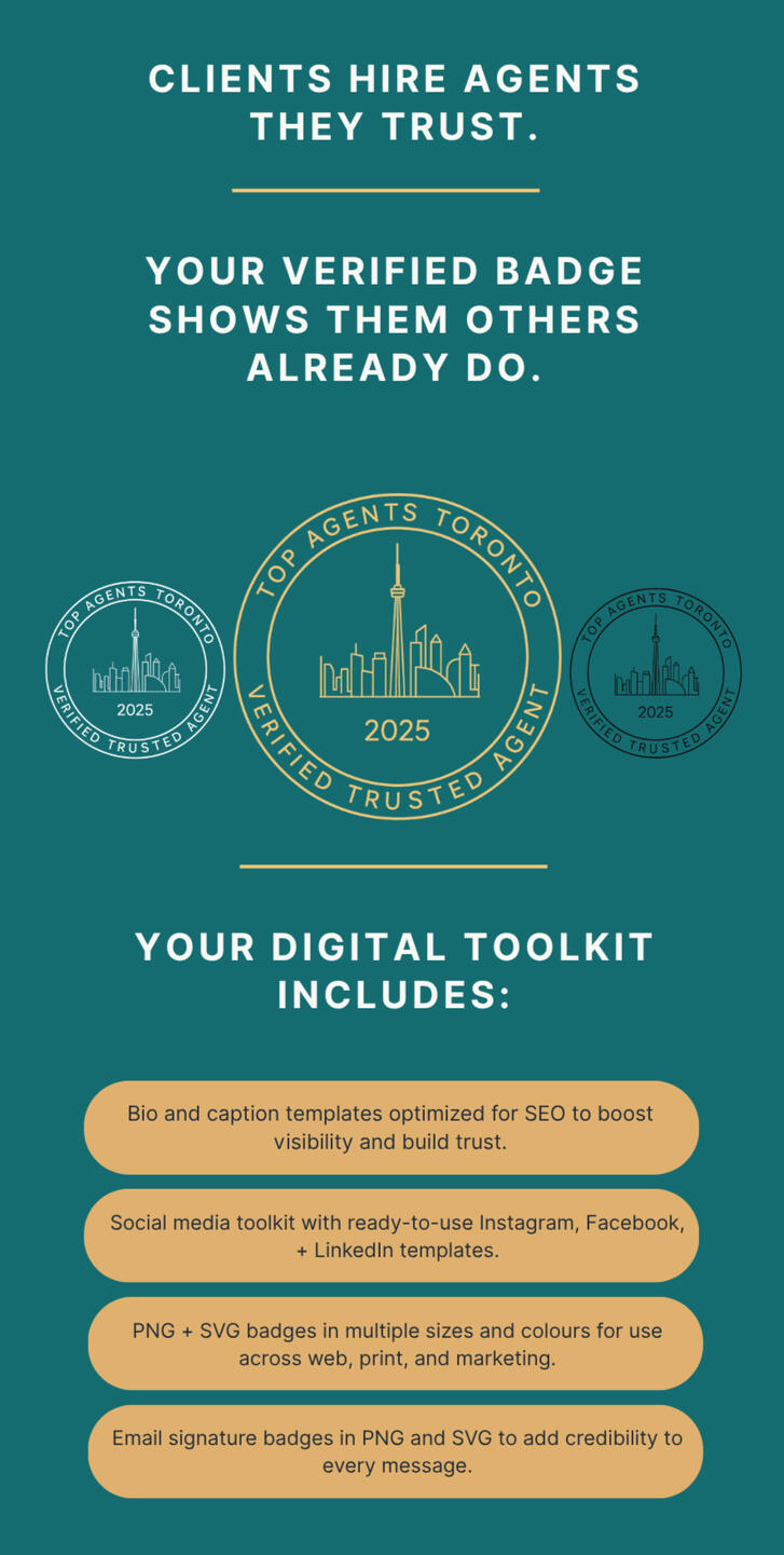 Top Agents Toronto Badge Preview