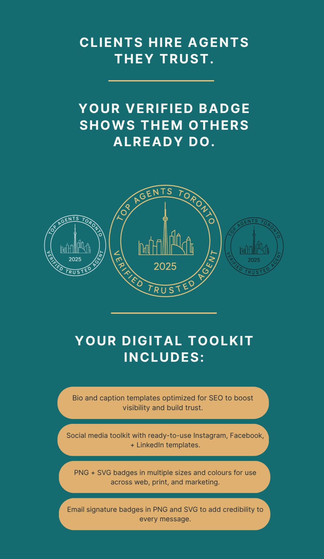 Verified Trust Badge for Real Estate Agents in Toronto